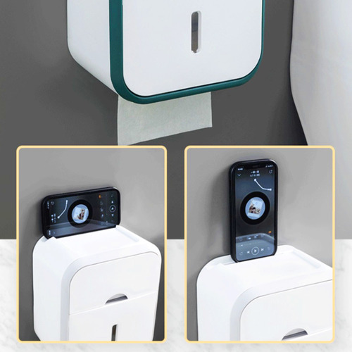 Portarrollos De Papel Higiénico De Pared Resistente Al Agua