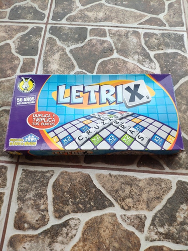 Letrix, Juego De Mesa De Las Palabras Cruzadas Y Otro Roto 