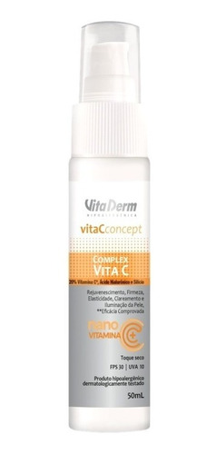 Vita Derm Vita C Fps 30 50ml - Redução De Manchas + Colágeno