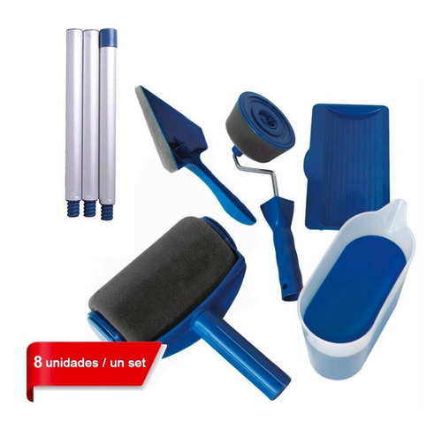 Imagen 1 de 10 de Rodillo De Pintura Recargable Paint Racer