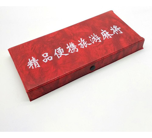 Mini Set De Mahjong Portátil Tablero De Mahjong Portátil Ak