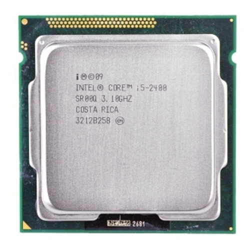 Procesador gamer Intel Core i5-2400 CM8062300834106  de 4 núcleos y  3.4GHz de frecuencia con gráfica integrada