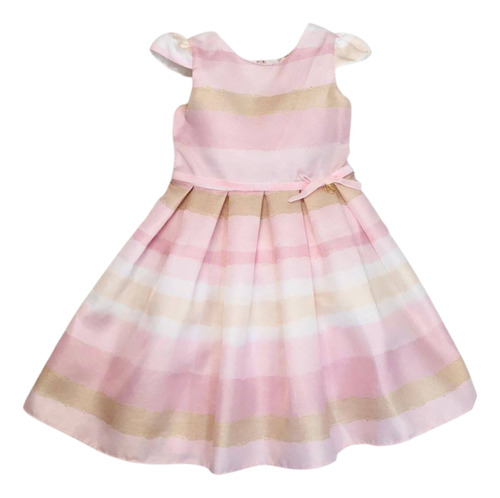 Vestido De Festa Infantil Rosa Delicate Petit Cherie 22012