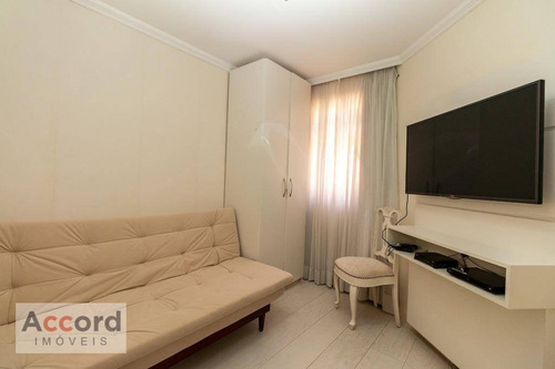 Apartamento Com 3 Dormitórios À Venda, 91 M² Por R$ 590.000,00 - Água Verde - Curitiba/pr - Ap0212