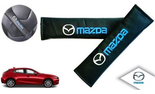 Par Almohadillas Cubre Cinturon Mazda 3 Hb 2018