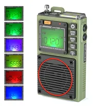 Comprar Radio Portátil De Onda Corta Con Bluetooth Y Linterna Sos