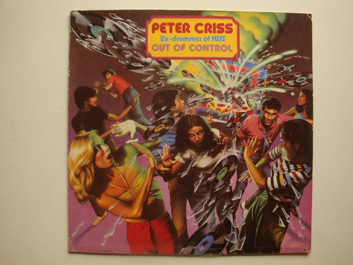 Kiss / Peter Criss Out Of Control  Lp Vinilo Alema 80 Hh