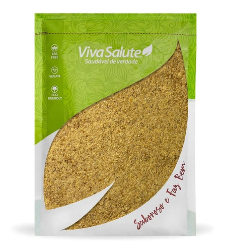 Farinha De Linhaça Dourada Crua Pura Viva Salute - 500g