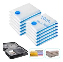 Comprar 10un Organizadores A Vacuo Vacuum Bag Casa Viagem 50x70cm