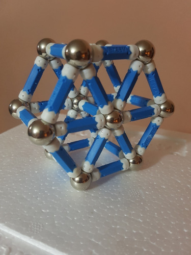 2 X Juego Imanes Construcción Didáctico 118, Magnetic + Envi