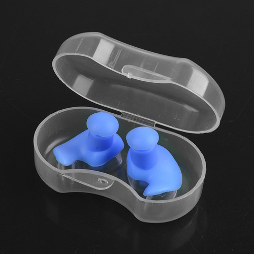 Tapones De Silicona Impermeables Para Nadar Con Funda