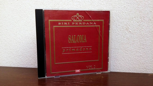 Salmah Ismail - Saloma Primadona Vol.2 * Cd Made In Malaysia