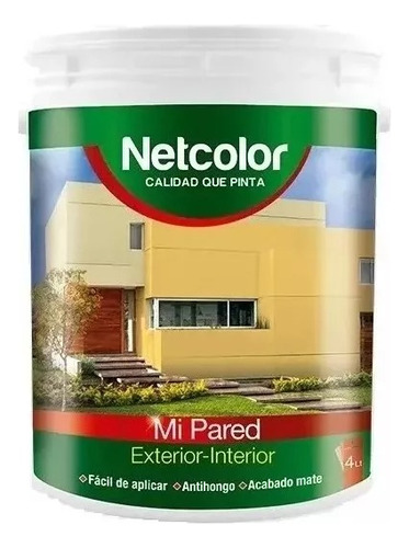 Latex Exterior Interior Netcolor 20 Lt Blanco