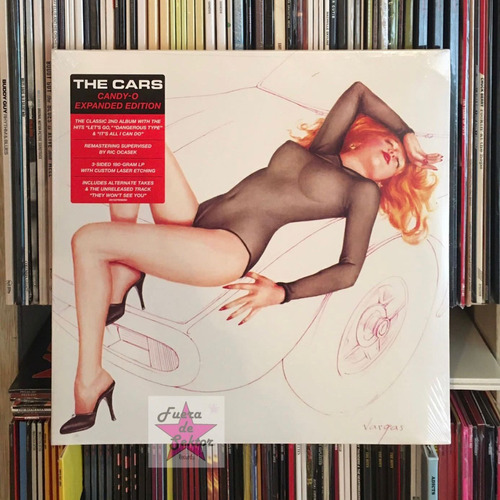 Vinilo The Cars Candy-o Expanded Edition 2 Lps Eu Import.