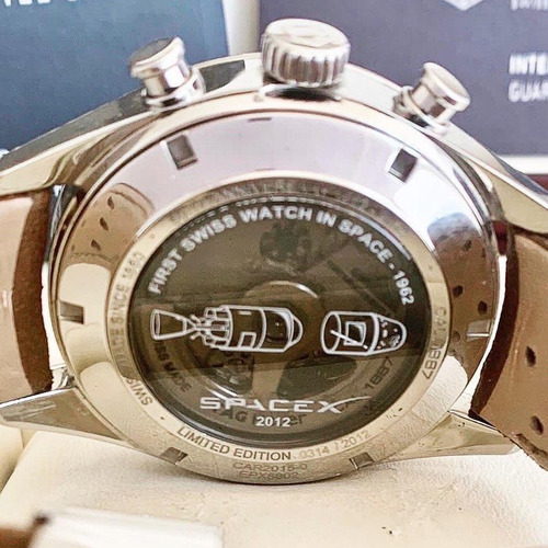 Tag Heuer Space X Calibre 1887 Edição Limitada 43mm