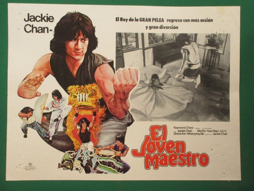 Jackie Chan El Joven Maestro Original Cartel De Cine 5