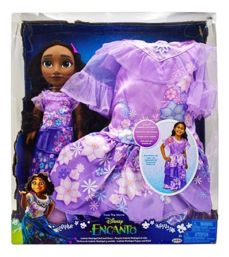 Disney Encanto Isabela Madrigal Con Vestido Jakks Pacific