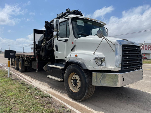 Camión Freightliner 114sd Con Grúa Hiab 322e-4 Hipro