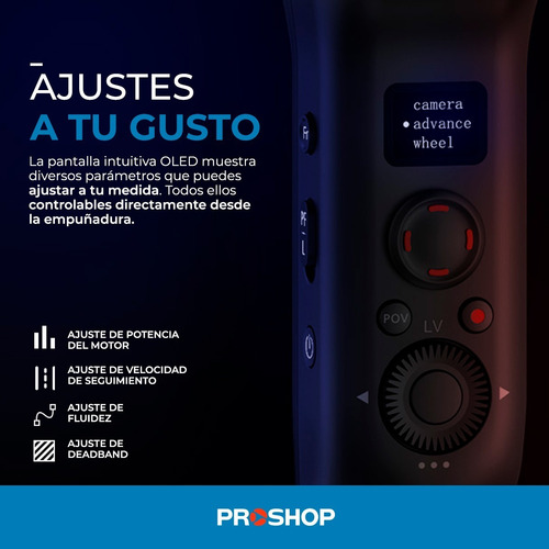 Imagen 3 de 10 de Estabilizador Gimbal Celular Zhiyun Weebill S Version 3 Axis