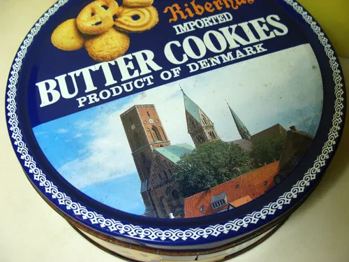 Lata De Galletitas De Colección De Dinamarca En Rosario (Usado)