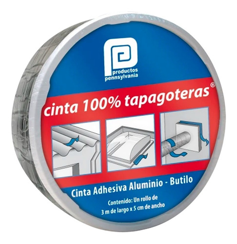 Cinta Tapagoteras Pennsylvania 5cm X 3mts 