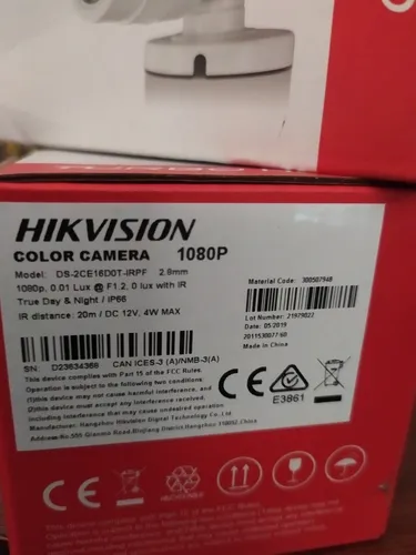 Camara Hikvision 1080 Bala