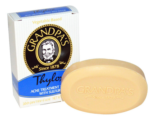 Grandpa's Thylox - Jabn Para El Tratamiento Del Acn Con Azuf