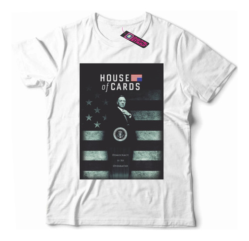 Remera House Of Cards Serie Tv S28 Dtg Premium