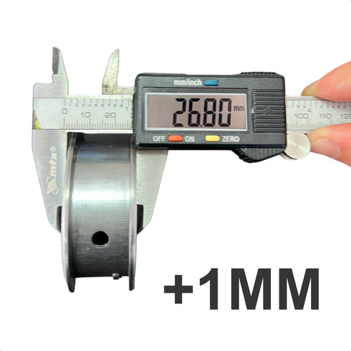 Bronzina Mancal 0,50 Sob Med Flange 1mm Onix Prisma 1.4 8v