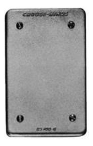 Tapa Para Condulet Ds-100 Cooper Crouse Hinds