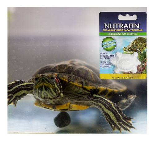 Imagen 4 de 6 de Nutrafin Acondicionador Tortugas Acuáticas Calcio 15g/fauna