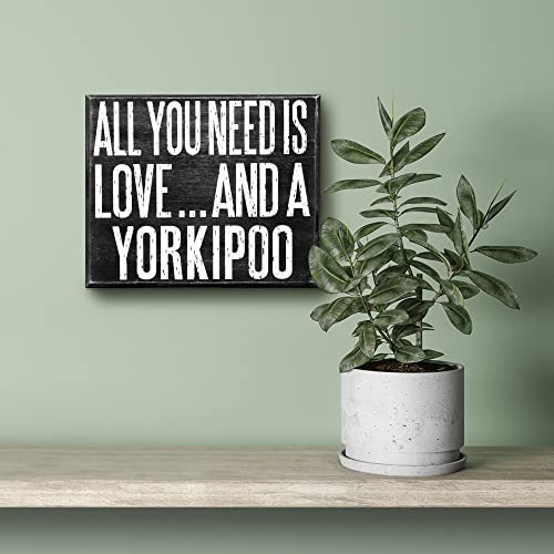 Regalos De Yorkipoo, Todo Que Necesitas Es Amor Y Un Pe...