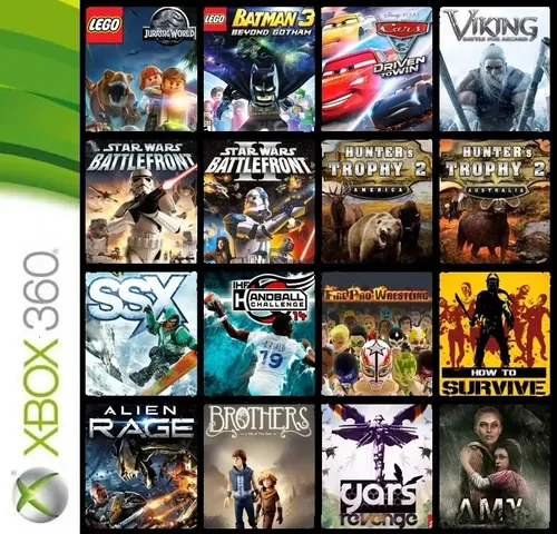 Lot Xbox 360 Resident Evil 5 Gears of War 3 Halo 3 darksiders