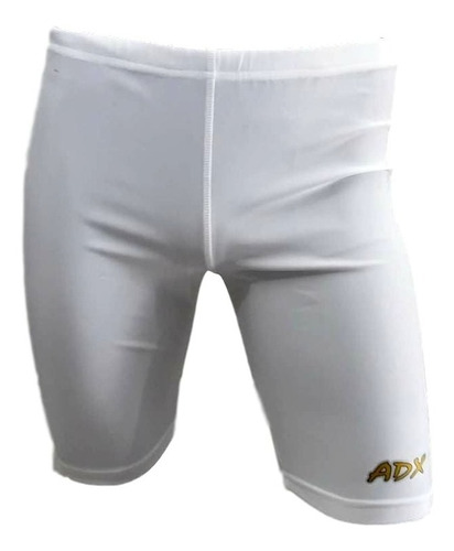 Short De Licra Infantil  Adx Color Blanco