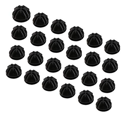 24 Conectores De Plástico Con Forma De Cubo De Alambre De C&