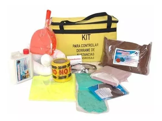  Kit Ambiental Control Derrames Maleta 10 Galones