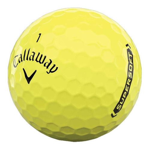 Pelotas Golf Callaway Supersoft (cajax12) | The Golfer Shop Color Amarillo