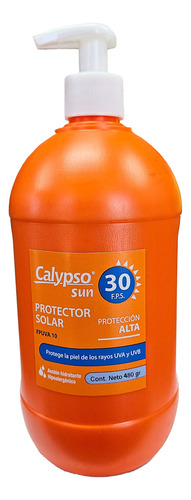 Protector Solar Calypso 30 Fps 500g. Orventmontibel