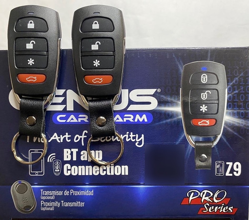 Alarmas Para Carros Genius.  Originales.  Con Bluetooth.