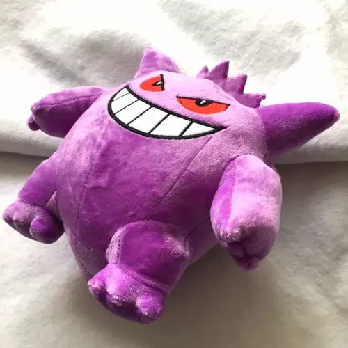 Gengar de Pelúcia 17cm Boneco de Pelúcia Roxo de Pokemon - Pelúcia