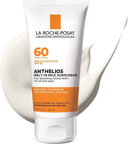 La Roche 60 Spf Anthelios Melt In Milk Sunscreen 150 Ml