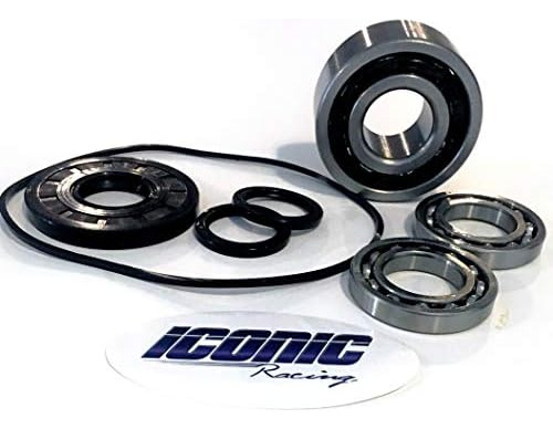 Front Differential Gear Case Bearing And Seal Kit With ...