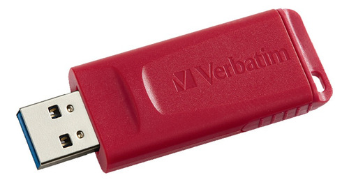 Pen Drive Verbatim 16 Gb Slider Rojo Pendrive Usb 16gb