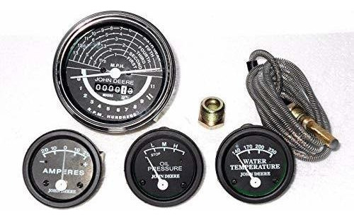 Jd Tractor Gauge Set Kit-tacómetro, Temperatura Del Agua