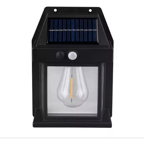 Farol Solar De Pared Con Sensor De Movimiento, Luz Cálida Pa