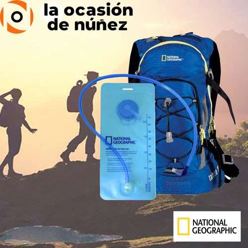 Mochila 14 L Tahoe National Geographic + Bolsa Hidratacion