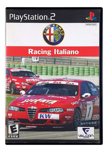Alfa Romeo Racing Italiano Original Playstation 2 Ps2