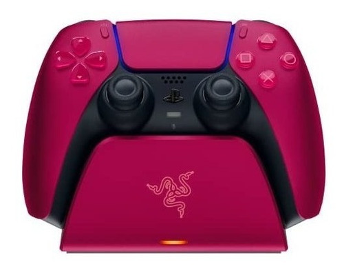 Dock Carga Rapida Para Dualsense Playstation 5 Razer Rojo