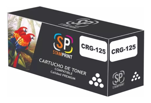 Toner Compatible Canon Crg-125 Crg125 Para Mf3010 Mf-3010