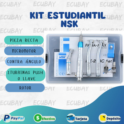 Kit Nsk 5 Piezas + Rotor Gratis 